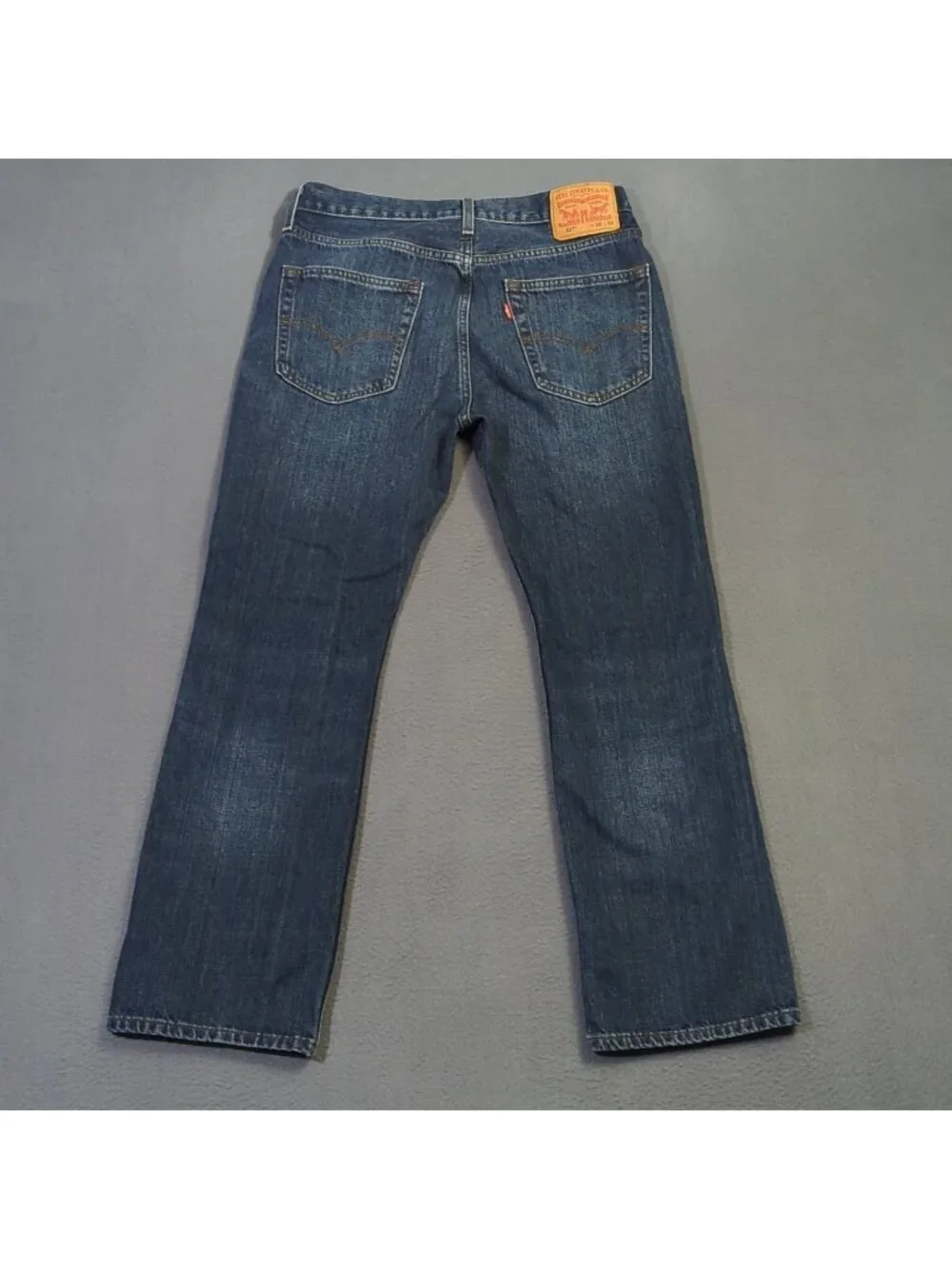 Levi's Jeans Men's 32x30 Fits 31x28 Blue 527 Slim Fit Boot Cut Denim